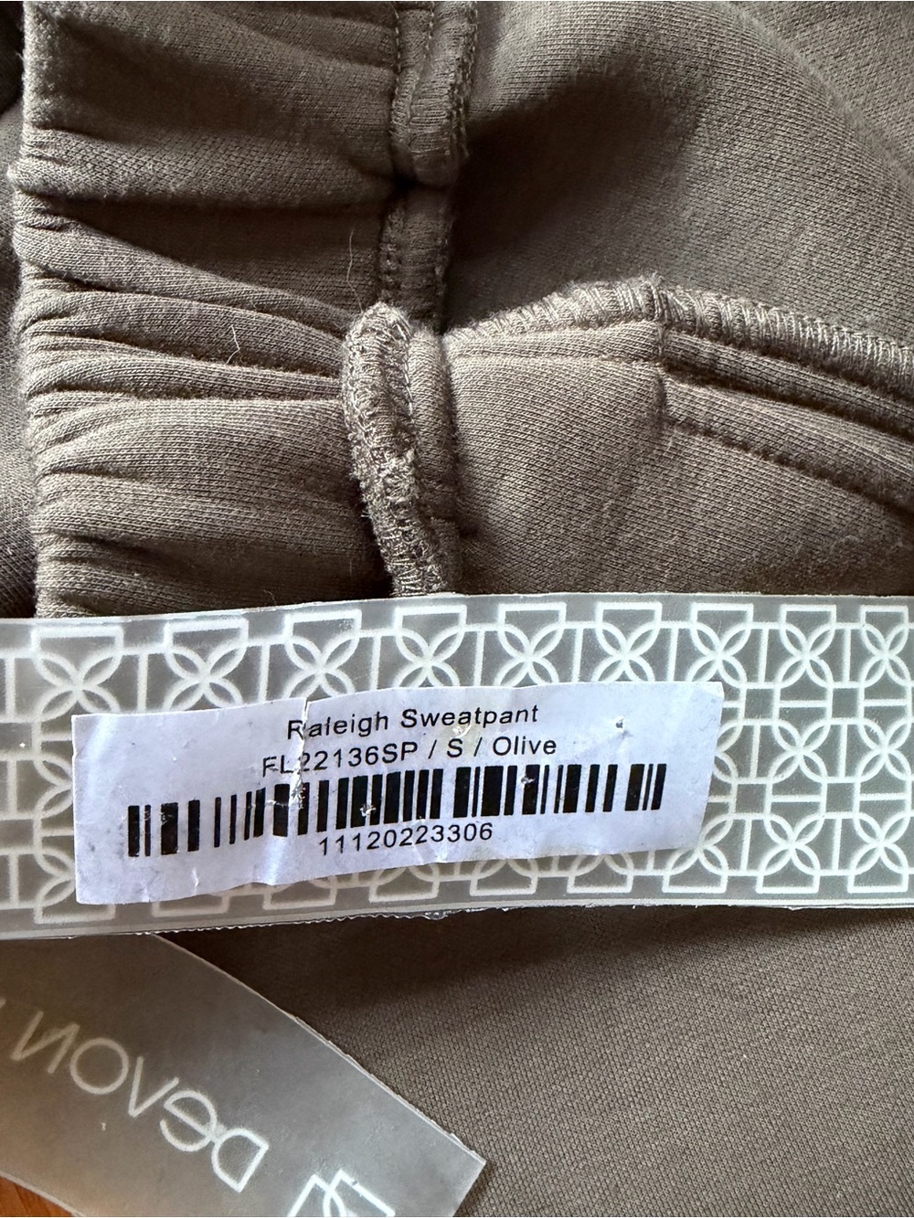 Devon Windsor Raleigh Olive Sweatpants – Size Small – New - Picture 16 of 16